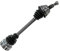 BESTPRICE 1x Antriebswelle vorne links Gelenkwelle Kompatibel mit A udi A3 (8L1), SEAT LEON (1M1), TOLEDO II (1M2), SKODA OCTAVIA 1, VW BORA, GOLF 4 (1J1) (1J5), NEW BEETLE (9C1, 1C1)(1Y7)