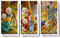 Unified Distribution DuckTales - Dreiteiler (120x80 cm) Kunstdruck auf Leinwand • erstklassige Druckqualität • Dekoration • Wandbild