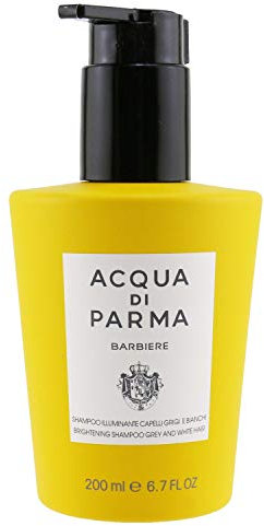 NUNU TRADING Acqua Parma Barbiere Brightening Shampoo For White Und Grey Hair 200 ml – Premiumqualität