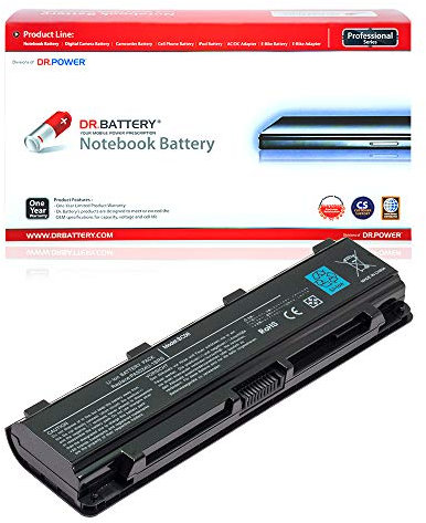 DR. BATTERY PA5024U-1BRS Battery Compatible with Toshiba Satellite C55 C55-A C55T C55DT C55D C850 C855 C855D L850 L855 L875 P850 P855 P875 S855 S875 PA5026U-1BRS PA5025U-1BRS PABAS260 [10.8V/6-Cell]