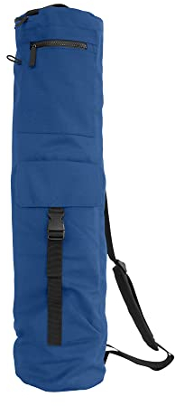 SHANTI NATION - Mat Bag XL - Yogatasche für Yogamatten - ideale Tasche für Shanti Mat Pro XL - auch geeignet für Matten mit 68 cm Breite - praktisch und komfortabel - Schulterpolster - Royalblau