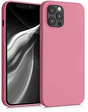 kwmobile Case Compatible with Apple iPhone 12 Pro Max Case - Slim Protective TPU Silicone Phone Cover - Sweet Candy