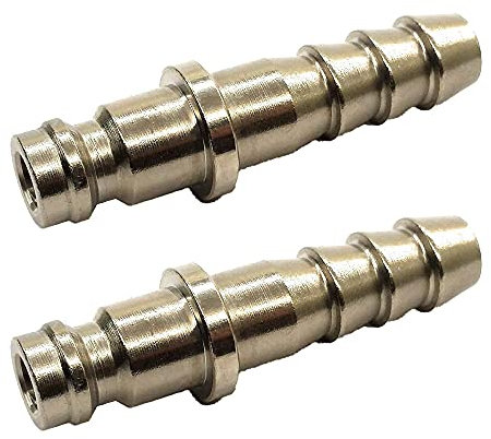 Lot de 2 embouts de raccordement externes pour barbecue à gaz 8 mm