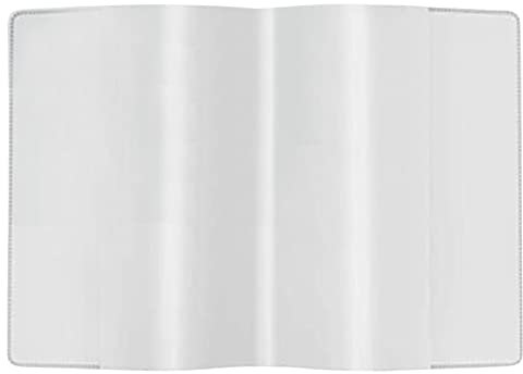 GZYshoyao Impfpass Hülle Neuer Impfpass 93 x 130 mm | Schutzhülle für Impfausweis neu | oft ausgestellt nach 2008 | Ausweishülle für internationales Impfbuch | doppelseitig transpar (1 Stück)