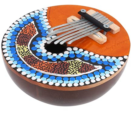 African Mbira, pianoforte a pollice durevole, solido effetto eccellente per gli appassionati di musica, pratica musicale per l'insegnamento della musica