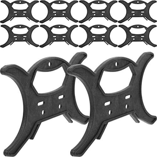 Cabilock 8pcs Rope Winder Wire Shelf Brackets Reel Extension Cord Light Cord Wind up Light Cord Storage Holder Christmas Light Cord Organizer Small Cord Reel Cable Winding Machine Plastic