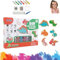 Goplnma Kit d'Art et d'Artisanat de Peinture de Cristal, Décoration de Fenêtre de Noël, Pendentifs Sans Cuisson pour Bricolage