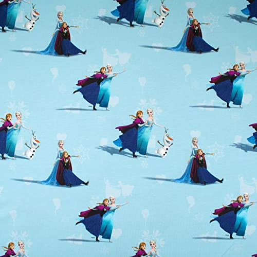 Baumwolljersey Anna & Elsa Digitaldruck