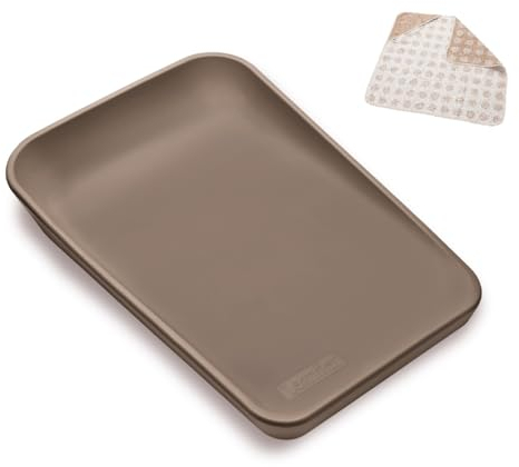 Leander Wickelauflage Matty mocca + Hoodie Badetuch cappuccino