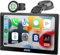 ATOTO P5 Tragbares Autoradio, 9-Zoll QLED blendfreies Touchscreen, Wireless CarPlay & Kabelloses Android Auto, Bluetooth, Automatische Dimmfunktion, MirrorLink, AUX/FM-Ausgang, P509SD-S01