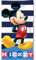 arlis Strandtuch Mickey oder Badetuch, 70 x 140 cm (Mickey-Strandtuch)
