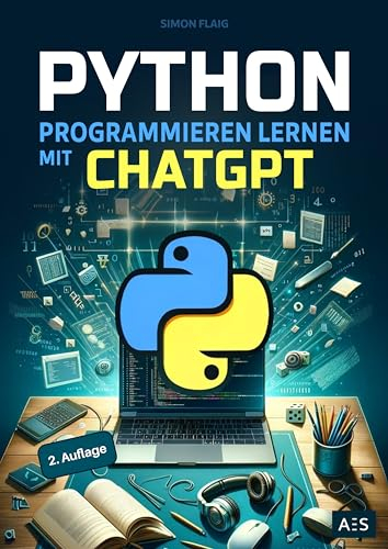 Python programmieren lernen mit ChatGPT: Als Einsteiger 5-mal schneller professionelle Anwendungen programmieren mithilfe von Künstlicher Intelligenz (KI)