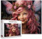 1000 Stück Jigsaw Puzzles für Erwachsene Kleine Mädchen Engel Malerei Jigsaw Puzzle Rosa Kranz Flügel Puzzles für anspruchsvolle Familie Aktivität Spiel Mädchen Blumen Kunst DIY Puzzle Wanddekoration