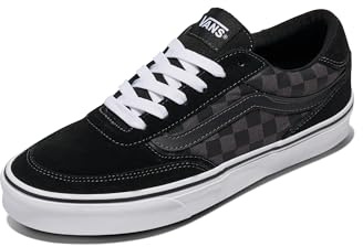 Vans Brooklyn Ls, Sneaker Herren, Schachbrettmuster Schwarz Grau, 44.5 EU