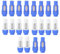 Tagtight 20PCS NAC3FCA NAC3FCB Speakon-Stecker, 3-Poliger Powercon-Stecker, 20 A, 250 V AC-Netzstecker, AC Power Plug Connector für Bühnenlicht, LED-Bildschirm, Blau und,