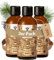 Heldengrün BIO Saunaaufguss Wald Berghütte [ECHTE BIO-ÖLE] - Saunaöl mit Alpenkiefer, Tanne & Zedernholz - Natur Sauna Aufgussmittel mit ätherischem Bio-Öl - 3 x 100 ml