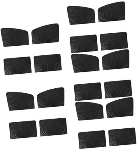ULTECHNOVO 5juegos Cortinas De Coche Magnéticas Parasol Telescópico Retráctil Protección UV y Térmica Fácil Instalación para Ventanas De Automóvil Delanteras y Traseras