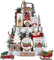 Vercraft Christmas Tiered Tray Decor Winter Tiered Tray Decorations Set Snowman Snowflake Gnome Truck Wooden Signs Farmhouse Christmas Table Decorations for Home Table Shelf(Rustic Style)