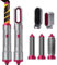 Vmxlso 5 in 1 Hairstyler, Airstyler mit Rotierende Warmluftbürste, Rundbürstenföhn, Ionen Haartrockner, Lockenbürste Warmluft, Airflow Lockenstab Automatisch, Glättbürste, Haarstyling Geräte