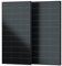ECO-WORTHY Panel solar monocristalino de 240 W, 12 V, 2 módulos placa solar de 120 W All Black Design, adecuado para caravanas, jardines, balcones, barcos y techos de casas