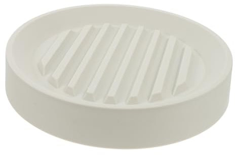 iplusmile Vassoio per Fioriera Mobile Sottovaso Metter Il Fondo a Giardino Impianti Base a Rulli Vegetale Motore in Movimento Ruote Mossa Supporto Vassoio dell'Acqua Acciaio Bianca