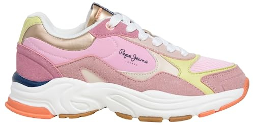 Pepe Jeans Mädchen Mave Neon G Sneak
