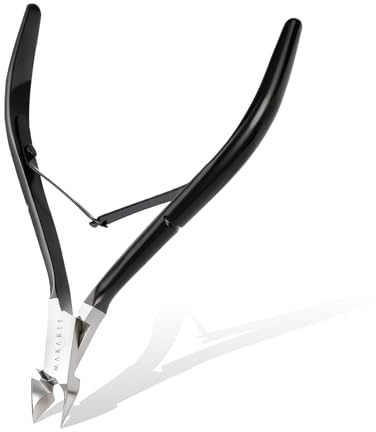 Makartt Pince à cuticules de précision - Coupe-cuticules - Extremely Sharp Full Jaw Cuticle Cutter Remover - Pince à cuticules - Soin des ongles pour manucure à la maison et au salon