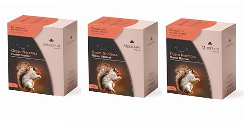 Degustazione Caffè aromatizzato | Caffè macinato per Moka | Selezione Espresso i Meridiani 3 confezioni da g 125 | Gli aromatizzati per moka (Nocciola)