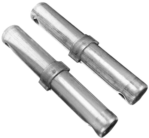 GALPADA 2pcs Scaffolding Coupling Pin for Scaffold Pole, Galvanized Spring Locking Pins for Scaffolding Tube, Rust Resistant, High Load Capacity, Indoor and Outdoor Use