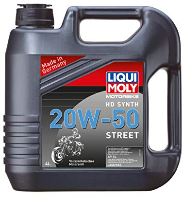 Liqui Moly Motorbike HD Synth 20W-50 Street Motoröl 4 Liter Kanister