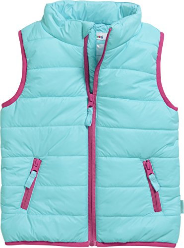 Playshoes Gilet trapuntato, Giacca da esterno Unisex - Bambini e ragazzi, turchese, 86
