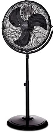 Ufesa FF1450 Ventilador de Pie Oscilante, 120W, 3 Velocidades, 45cm Diámetro, 3 Aspas, Inclinación Regulable, Altura Ajustable