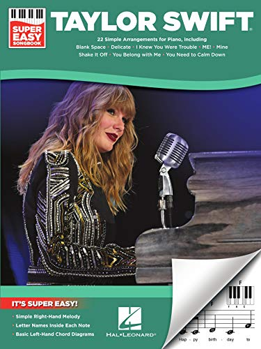 Taylor Swift - Super Easy Piano Songbook (Super Easy Songbook) (English Edition)