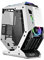 Sharkoon Elite Shark CA700, massives Design-PC-Gehäuse, ARGB, PCIe-Riser-Kabel zur vertikalen Grafikkartenmontage (Dual/Triple-Slot kompatibel) inklusive Schwarz/Weiß Extra groß
