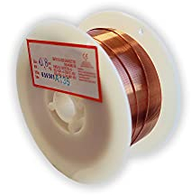 MIG MAG Schweißdraht ER70S-6 SG3 Ø 0,8 mm S100/D100 Rolle 1 kg Stahldraht