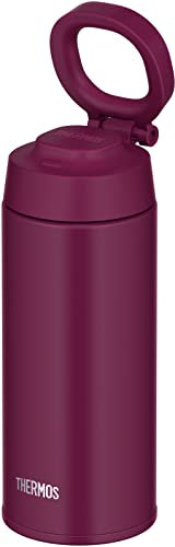 Thermos JOO-500 PL Mug portable isotherme avec boucle de transport, 500 ml, violet