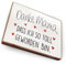 Kühlschrankmagnet mit Spruch - D - Handmade aus Buchenholz - Magnet für Kühlschrank Süß Witzig Lustig - Küchen Kühlschrank Deko 6.5cm x 5cm - Geschenk-Idee (Danke Mama dass ich so toll geworden bin)