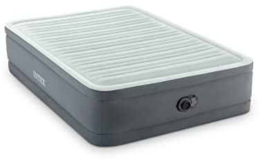 Intex Full Premaire I erhöhtes Luftbett mit Fiber-Tech RP, aufgeblasene Größe: 137 cm x 191 cm x 46 cm (64904ND)