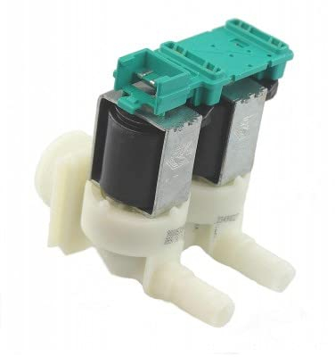 RECAMBIOS DREYMA ® Elettrovalvola Bobina Lavatrice-Lavastoviglie per marca BOSCH, BALAY, LYNX, NEFF e SIEMENS - 2 VIAS - 220V - Uscita 180° - C.O. 00171261, 00428210