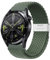 AidorMax Cinturino a Sgancio Rapido 22 mm, Cinturini in Elegante e Confortevole Elastico Traspirante con Fibbia Regolabile in Acciaio Inox per Smartwatch e Orologi (Oliva)
