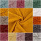 Nickistoff Nicky Velours | viele Farben | Uni | Ökotex | ab 50 cm (ocre)