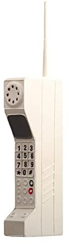 Téléphone rétro en métal vintage classique brique ancienne artisanat mobile photographie Cell U3q0 décoration téléphone P accessoires