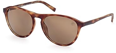 Timberland Herren Tb9267 Sonnenbrille, Dark Havana, 57/18/140