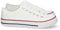 shoes&blues.es 74780-Zapatilla Plana de Mujer, Comoda, con Material de Lona, Estilo Bamba Casual, y Cierre de Cordones. Talla 38 Blanco