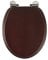 Roper Rhodes Traditional Soft Close Toilet Seat with Secure Fix-Mahogany