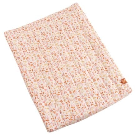 Wickelauflage aus Baumwolle, weiß