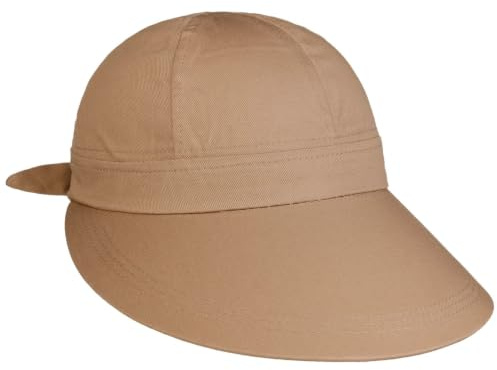 Lipodo Visor Cap Verstellbar Damen Sonnenschutz 100% Baumwolle Frühling Sommer