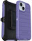 OtterBox iPhone 15, iPhone 14, and iPhone 13 Defender Series Pro Case - Mountain Majesty (Purple), screenless, Rugged & Durable, with Port Protection, Includes Holster Clip Kickstand