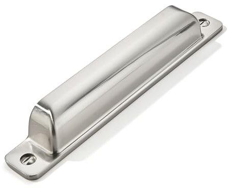 Dosoye 2 Packs 5in(128mm) Drawer Pulls Brushed Nickel Cabinet Cup Pulls Kitchen Hardware Cabinet Handles Dresser Drawer Handles Knobs