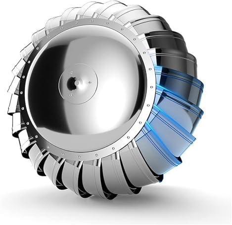 Comignoli girevoli, Comignolo Girevole per Camini L'acciaio inossidabile resistente alle intemperie previene la formazione di residui nella canna fumaria e mantiene il camino asciutto(200mm/7.8in)